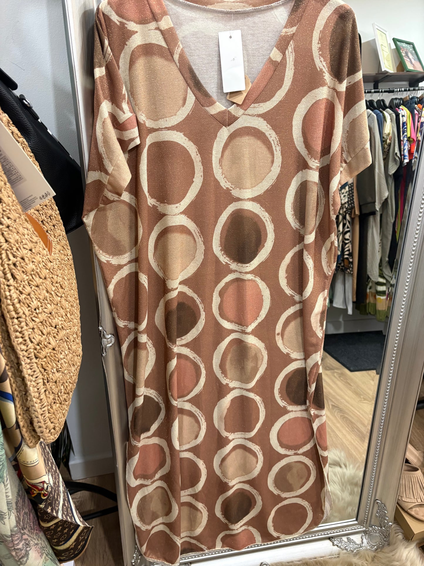 Shimmer Design Dress