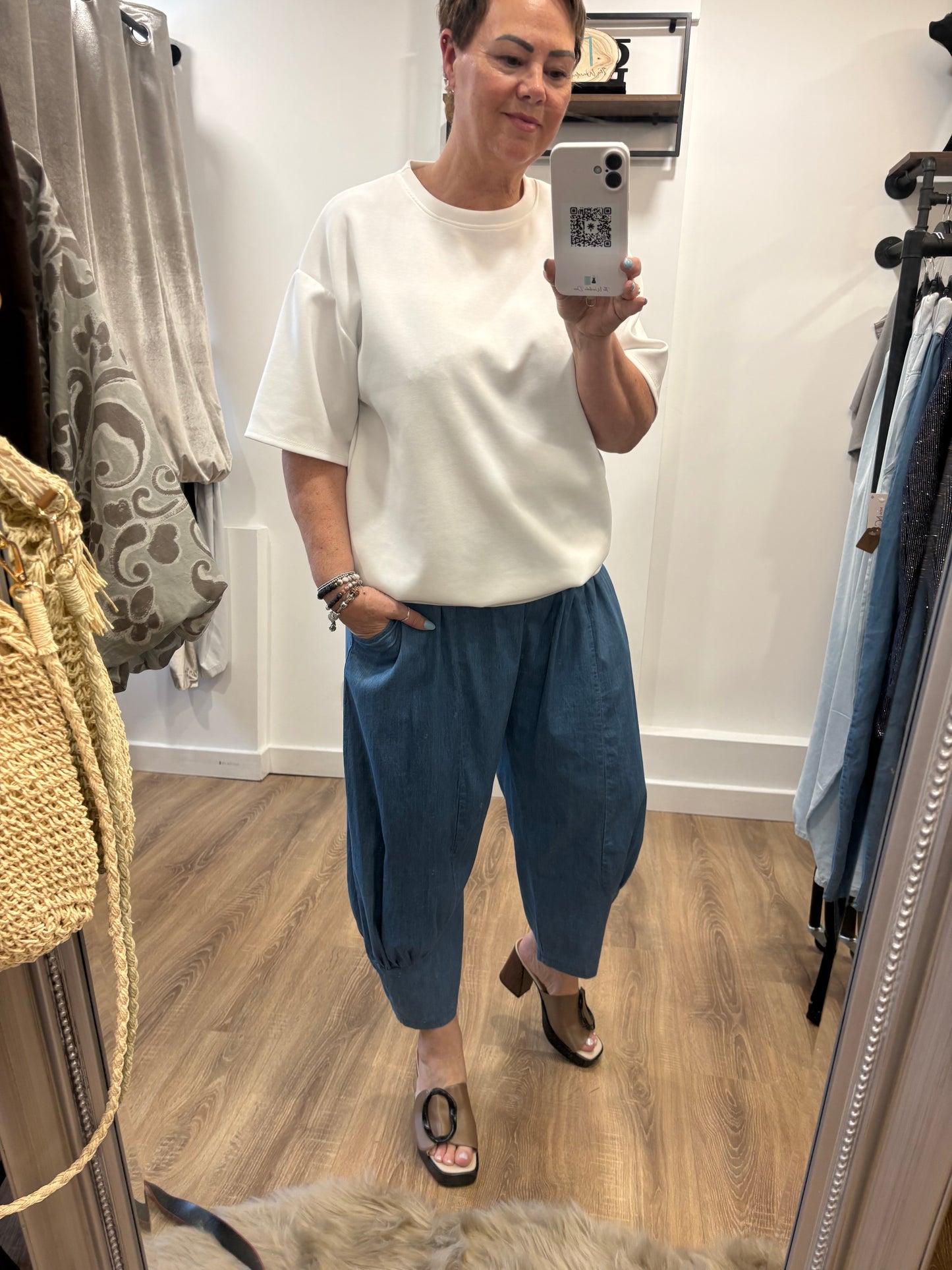 Cropped, Deep cuff, Joggers