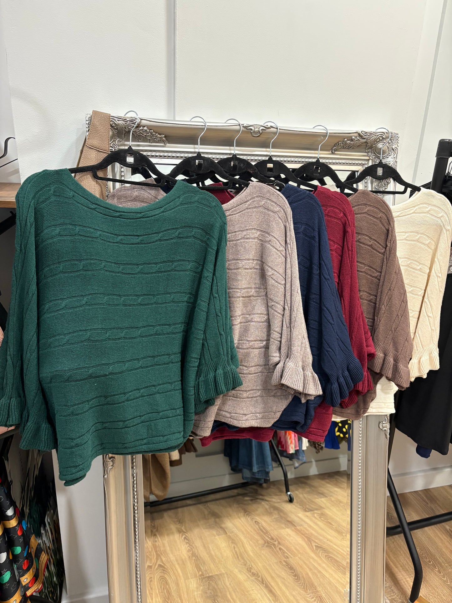 Cable Batwing Jumper