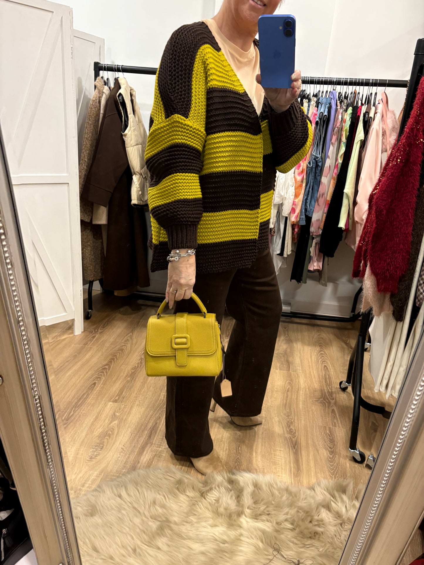 Chunky Stripe Cardigan