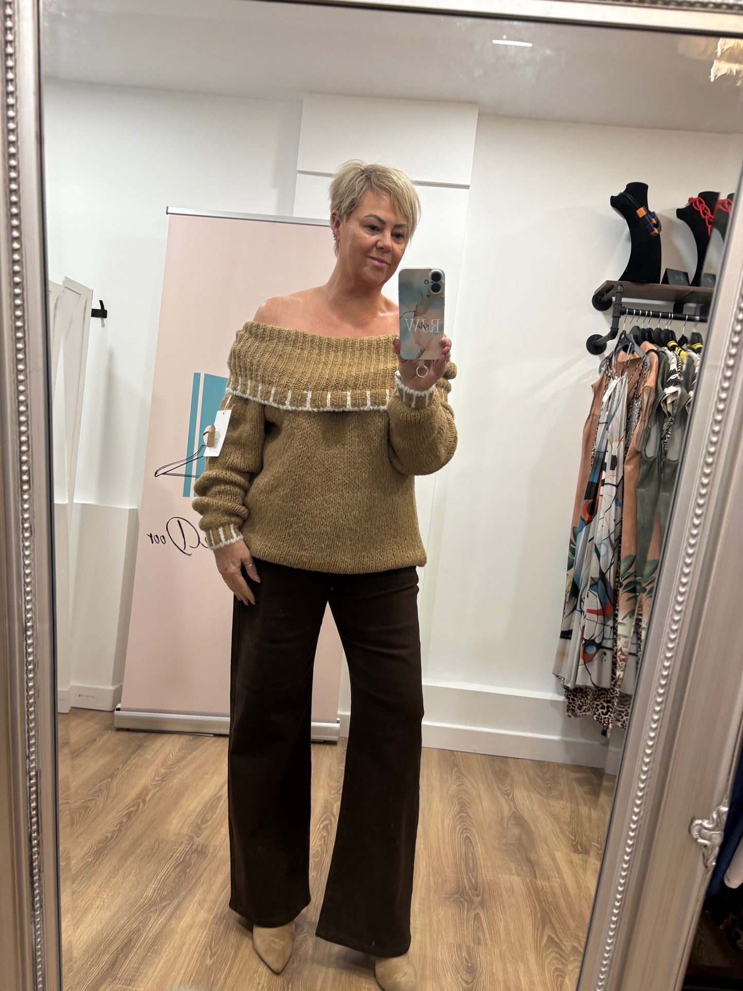 Blanket Stitch Edge Jumper