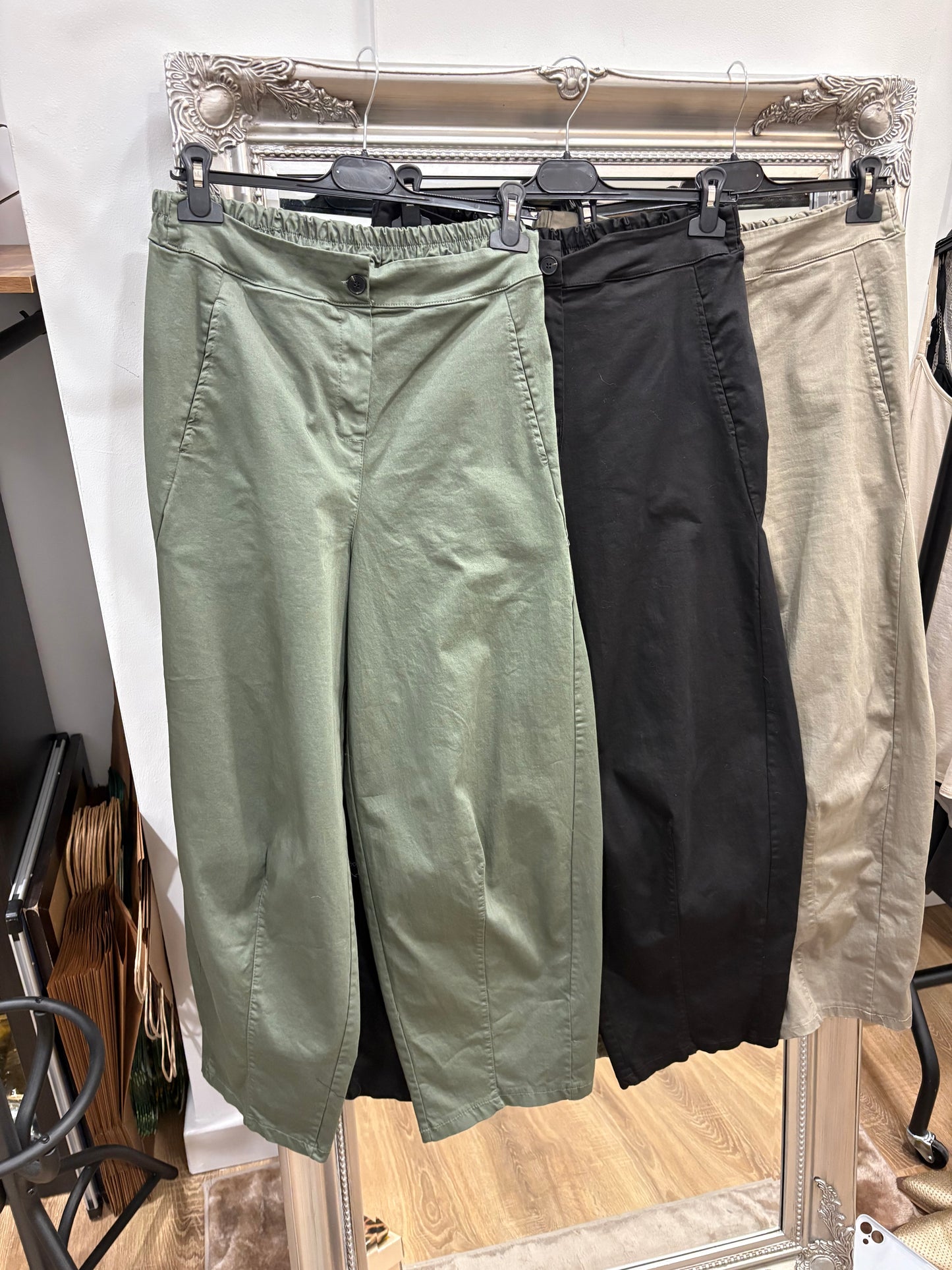Twisted Seam, Tapered Trouser