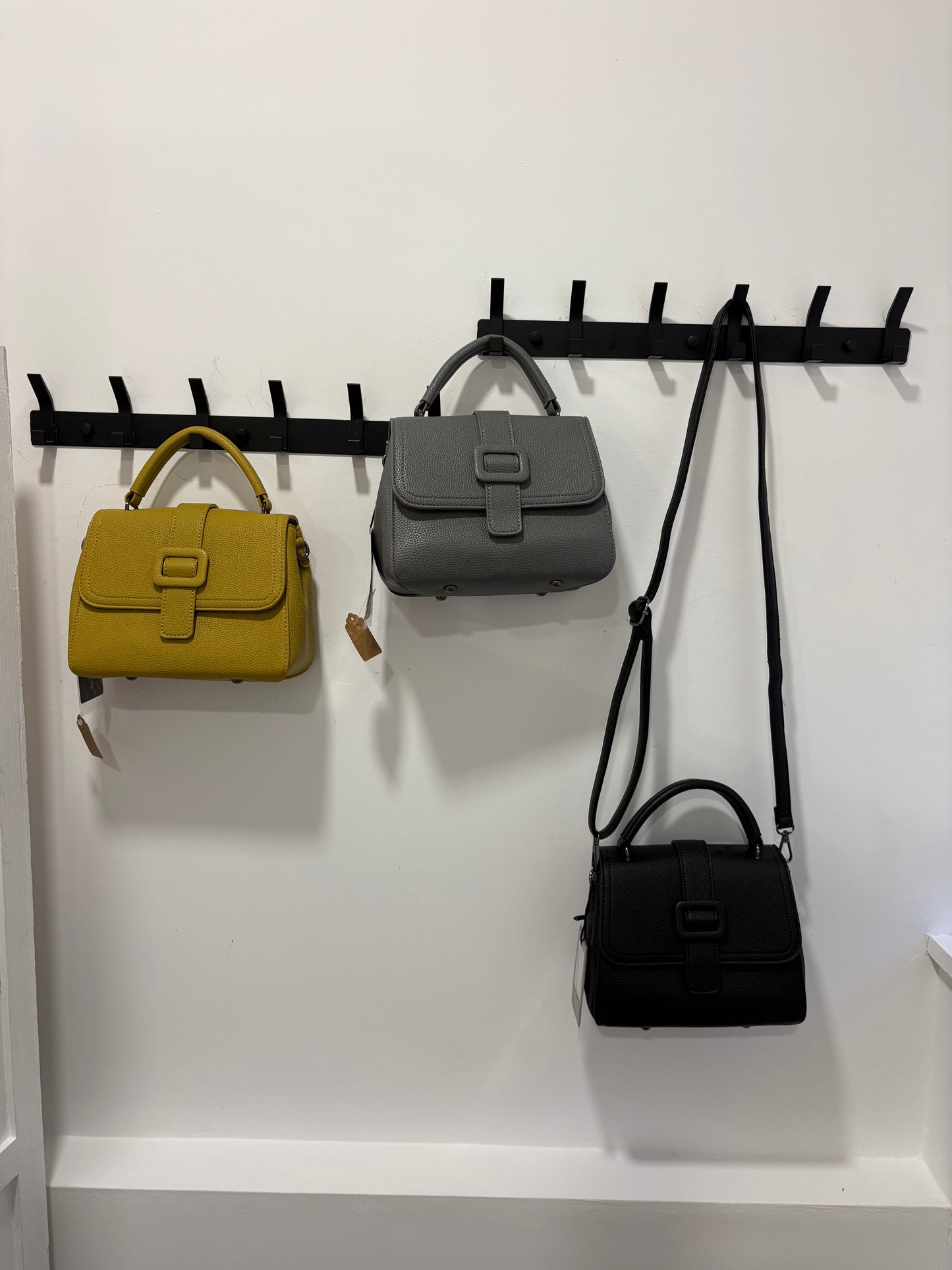 Small Satchel Bag with Top Handle