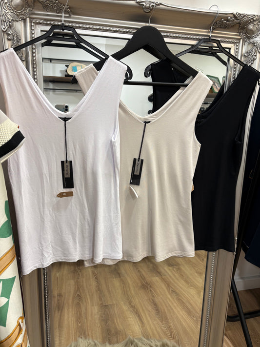 V Neck Vest Top
