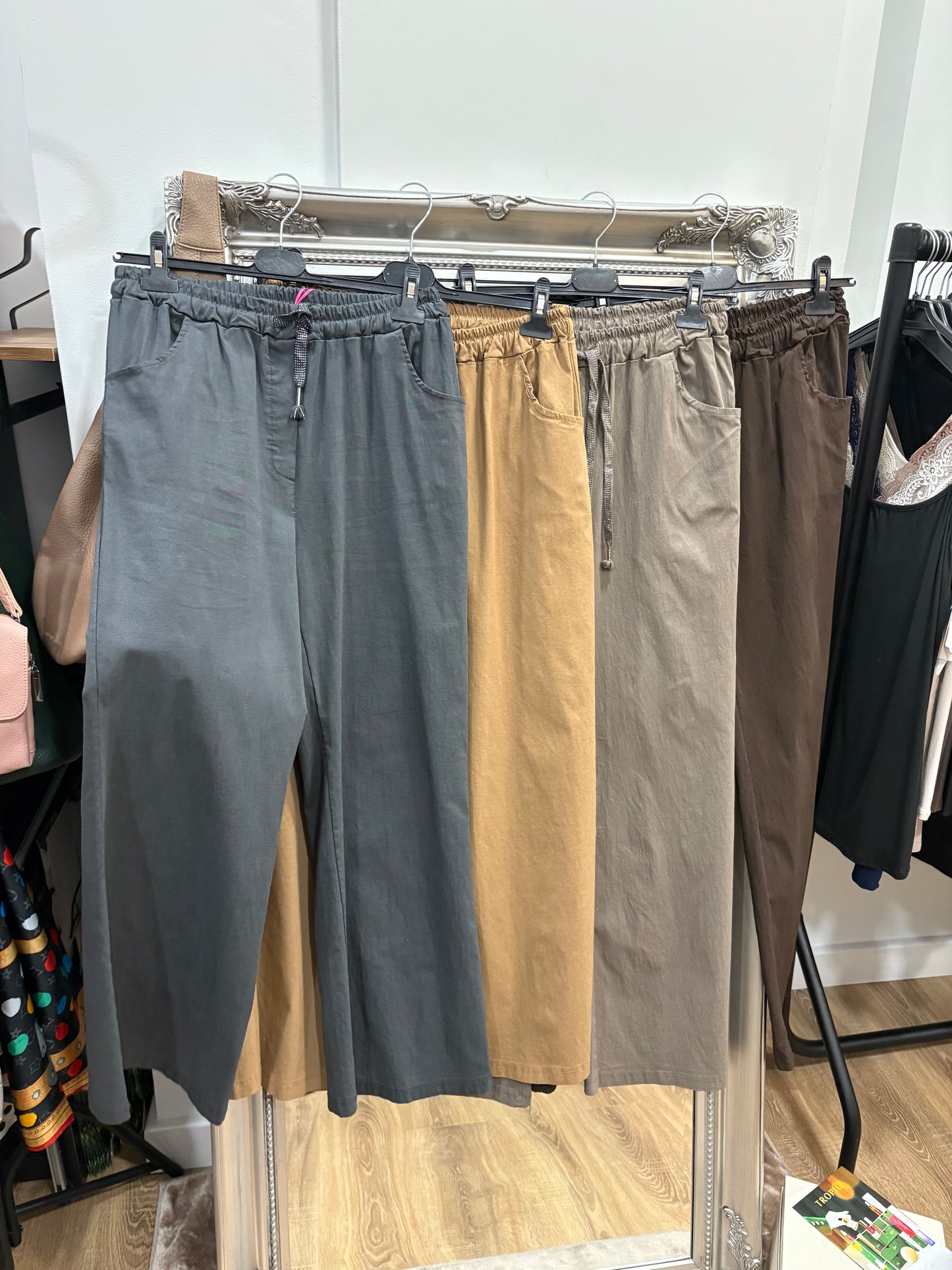 Wide Leg Magic Trousers