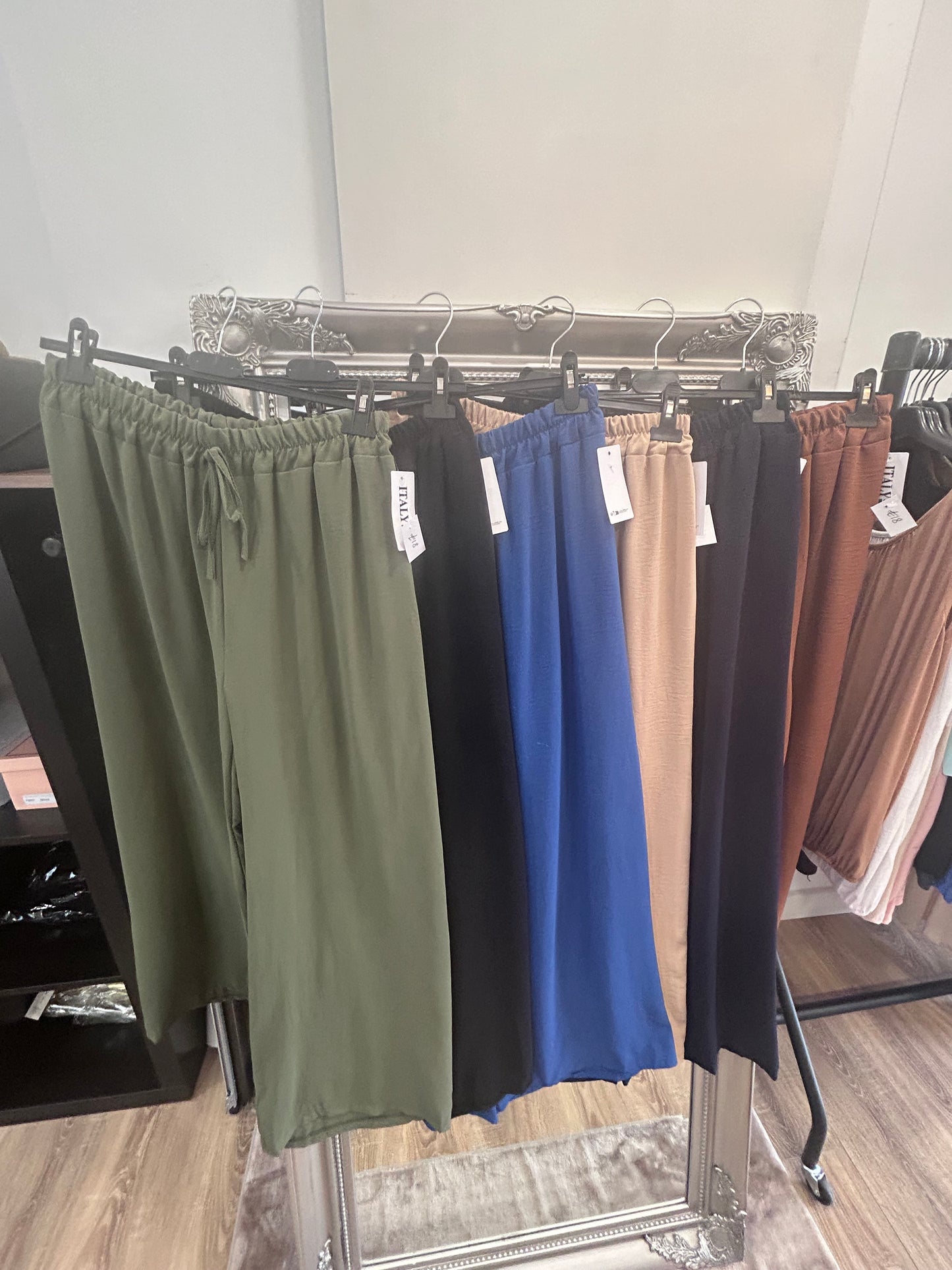 Wide Leg Trousers