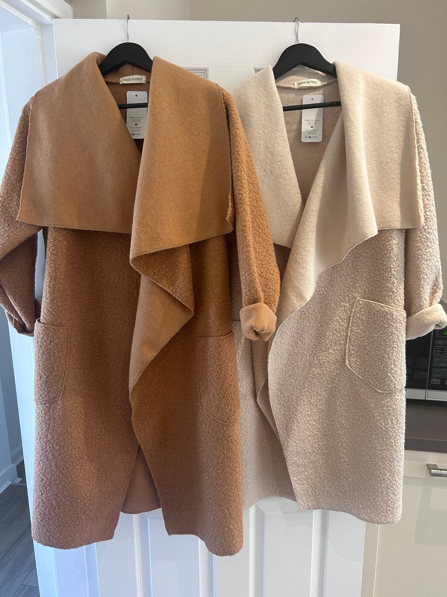 Teddy Waterfall Coat