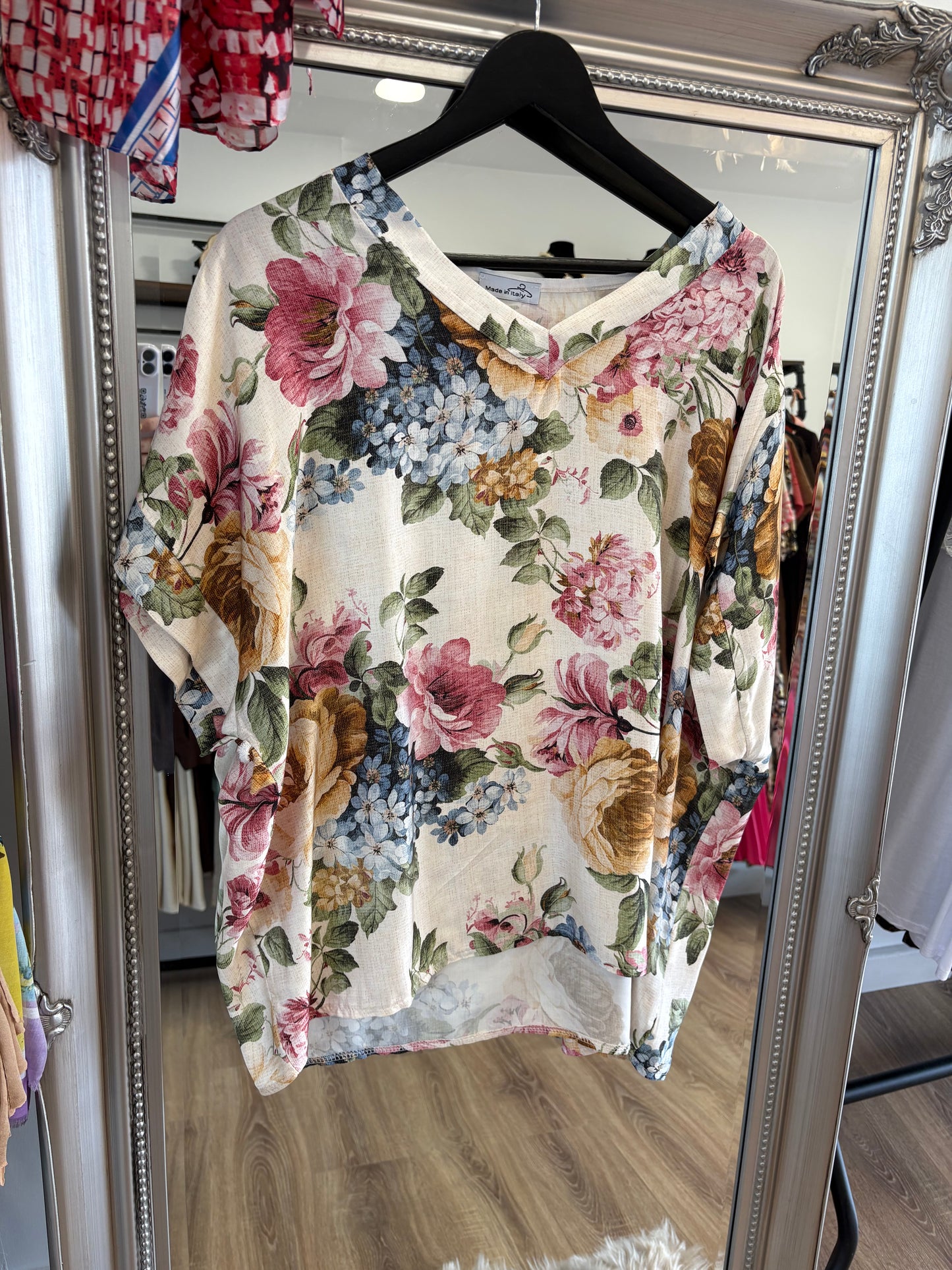 V Neck Design Blouse