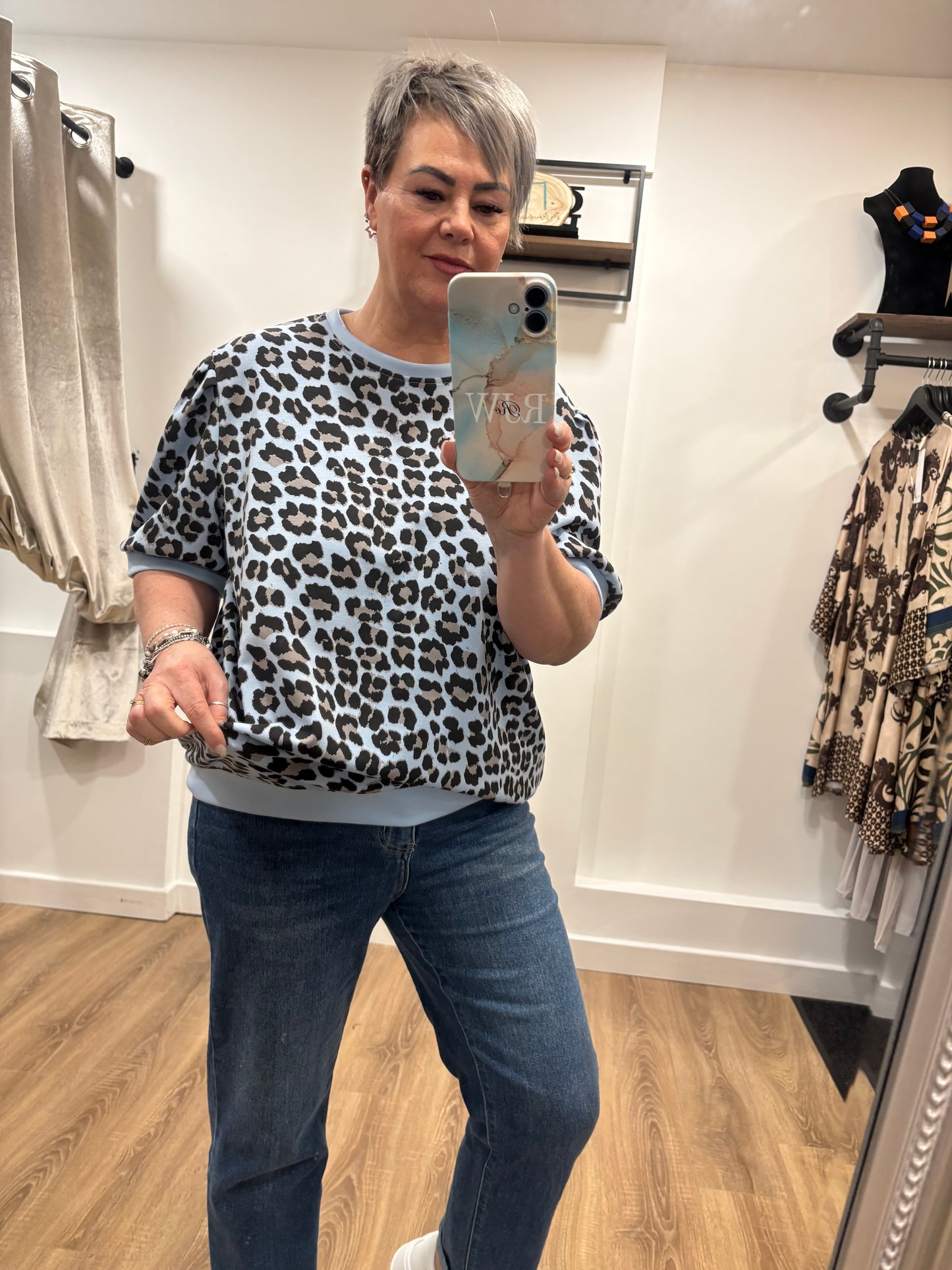 Animal, Short Sleeve Sweatshirt