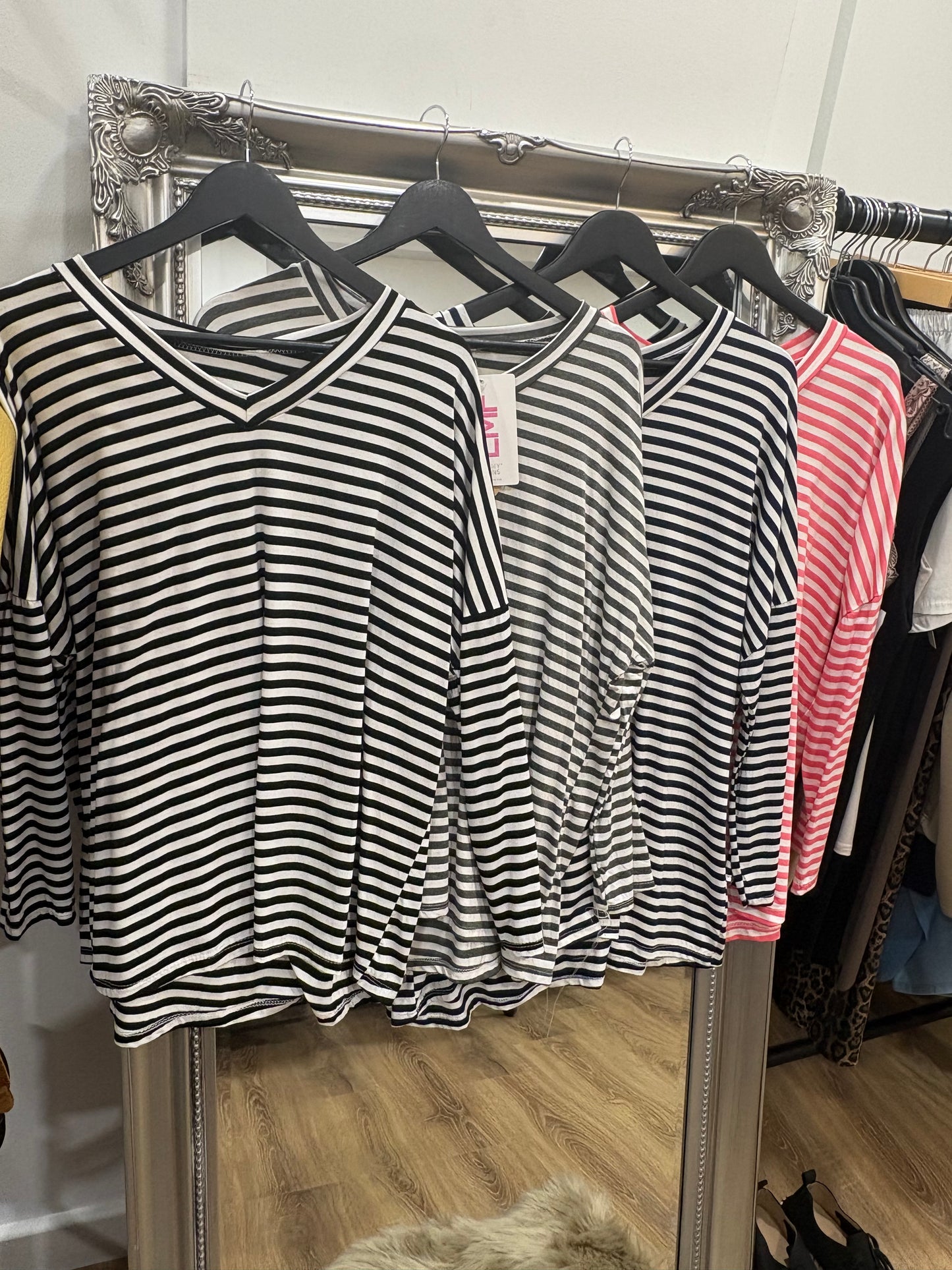 Long Sleeve Stripe T-shirt