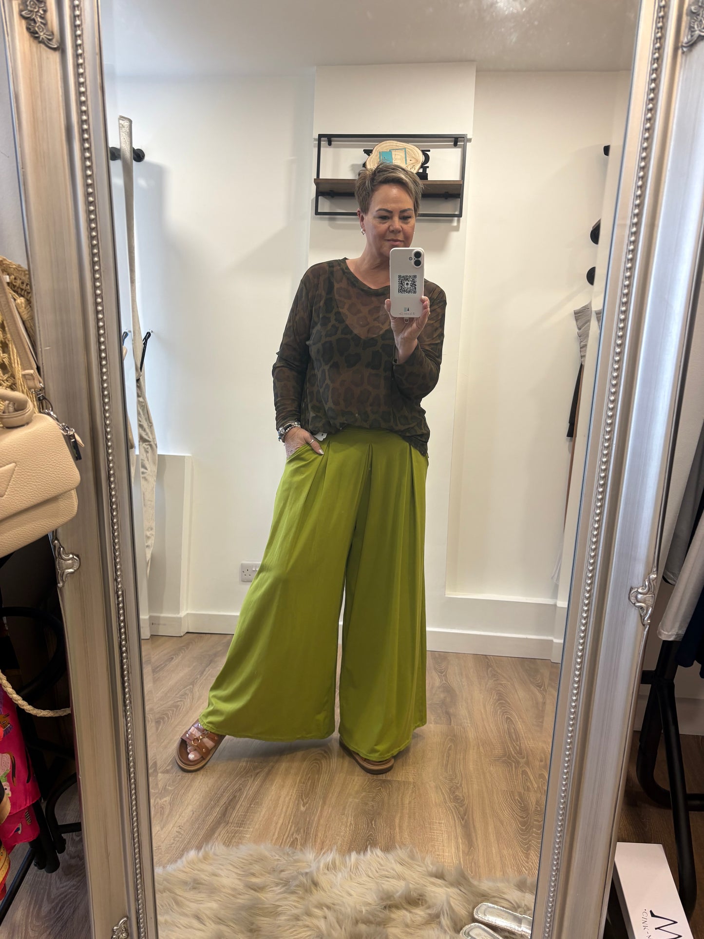 Jersey Palazzo Trousers