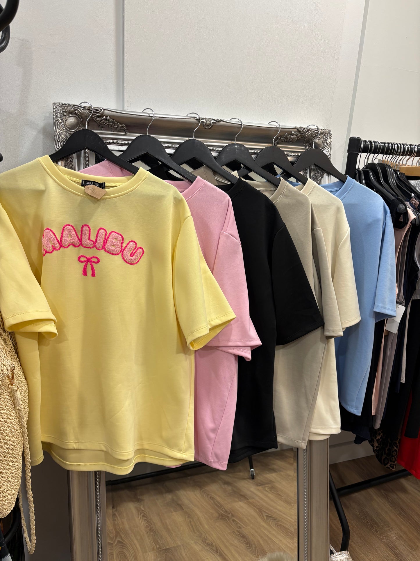 Malibu, Short Sleeve Sweatshirt