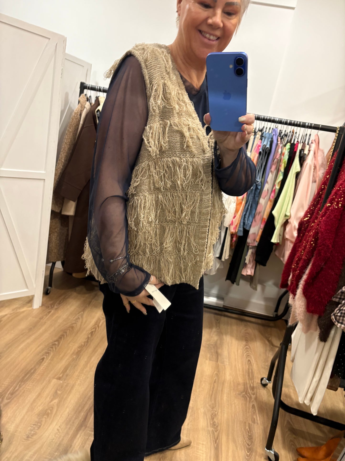 Loopy, Knitted Waistcoat