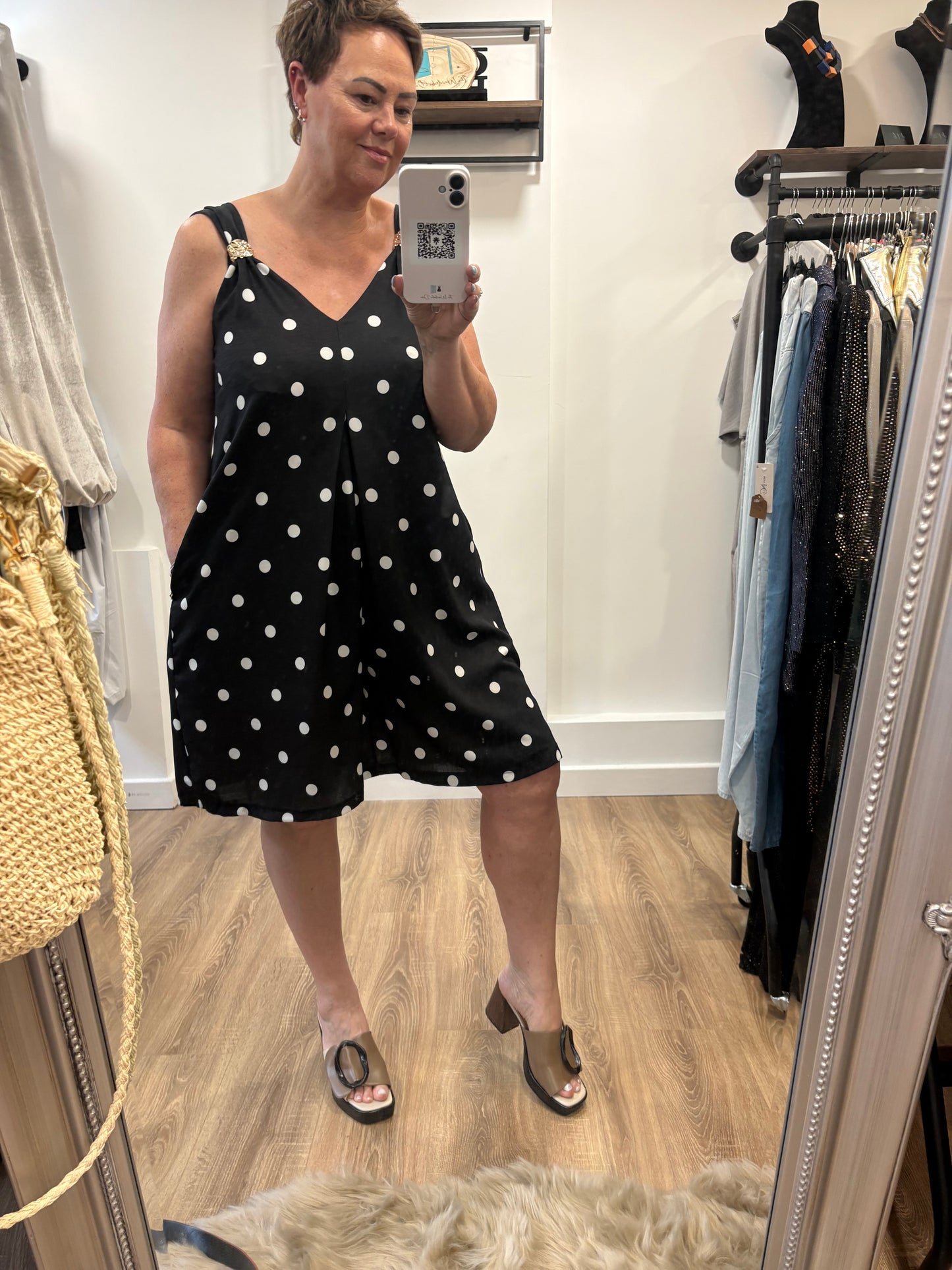 Polka Dot Playsuit