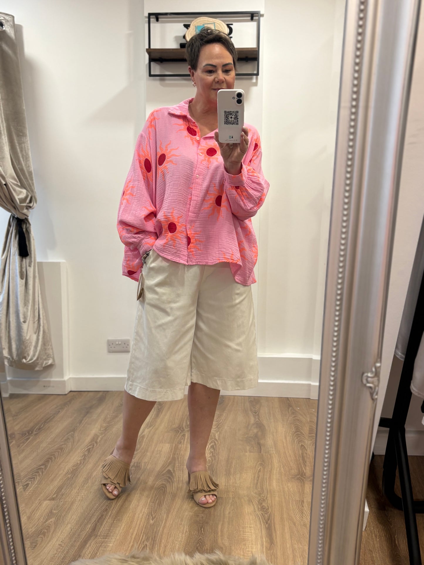 Belted Bermuda Shorts