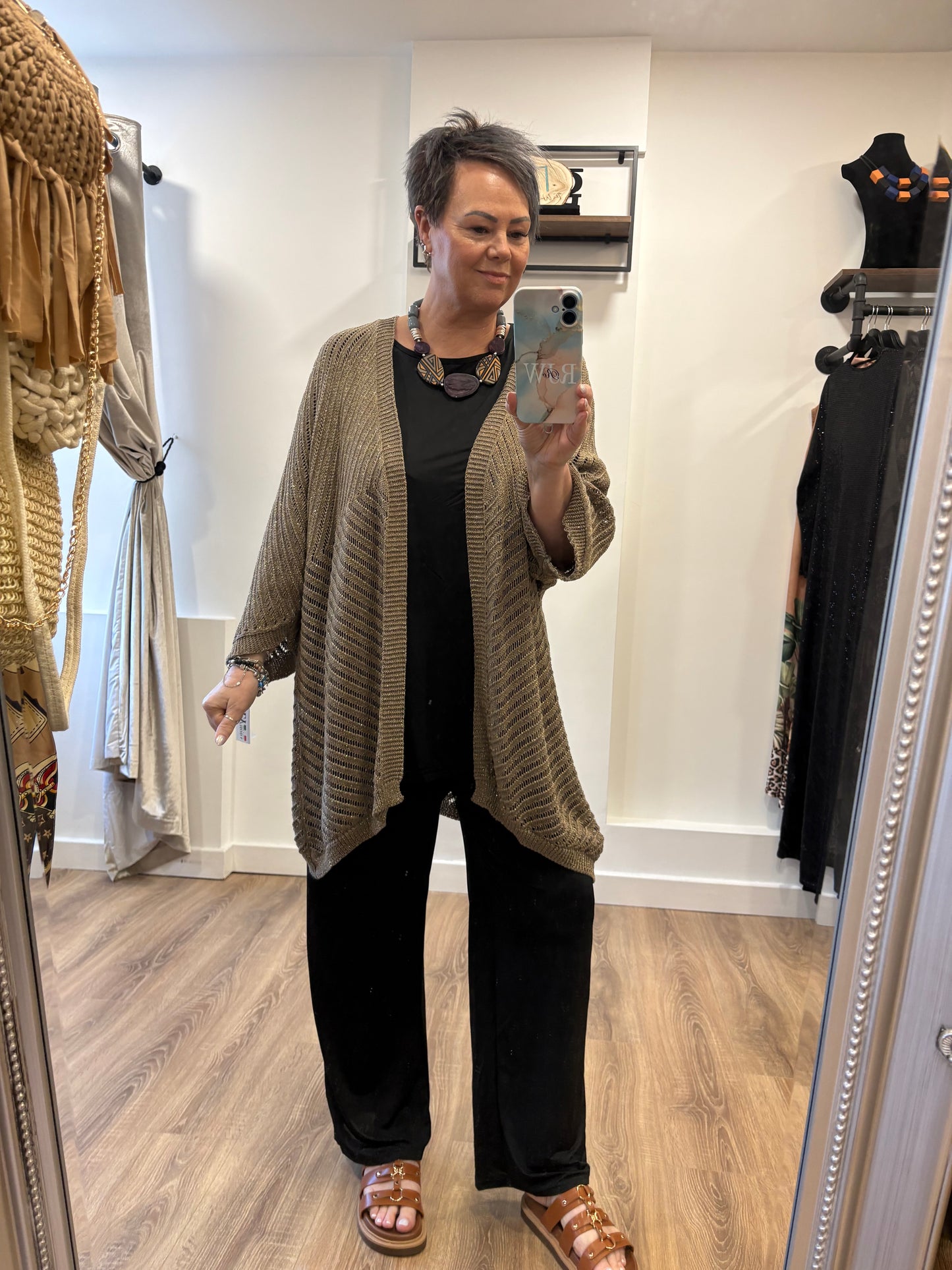 Longline, Crochet Cardigan