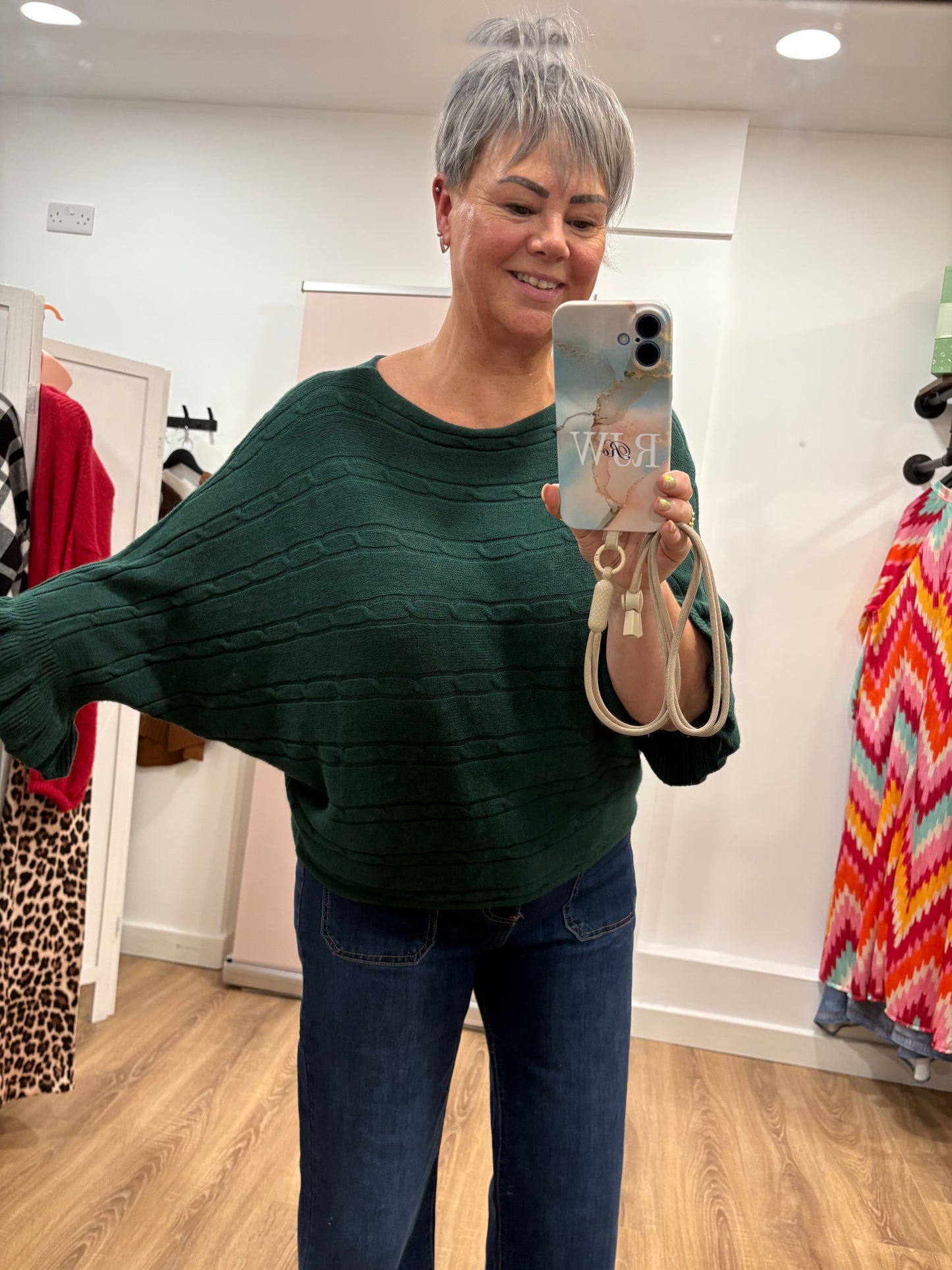 Cable Batwing Jumper