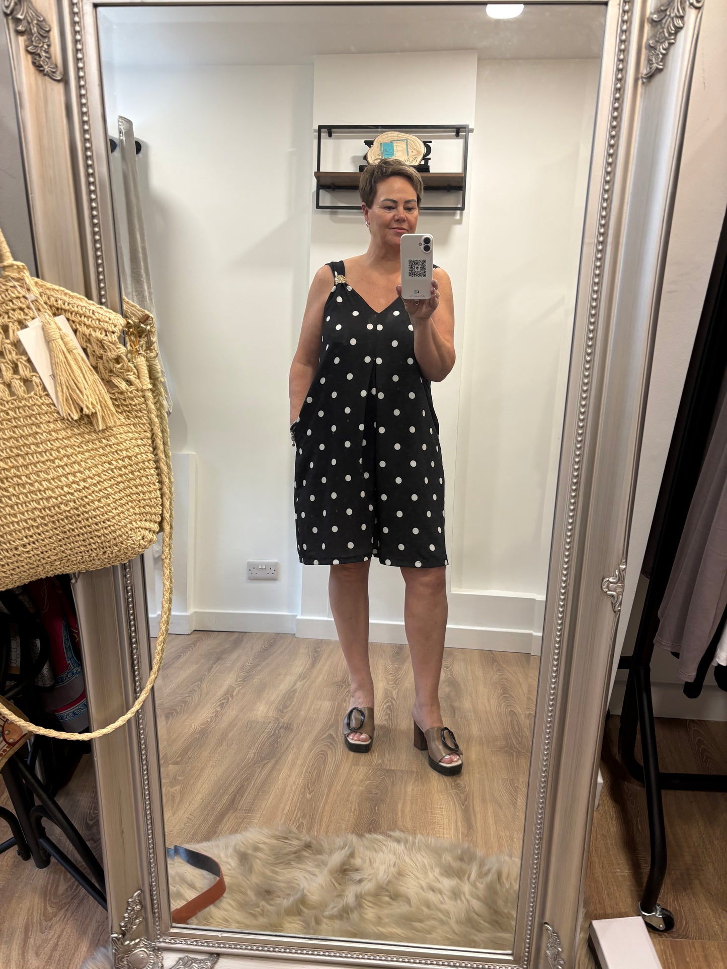 Polka Dot Playsuit