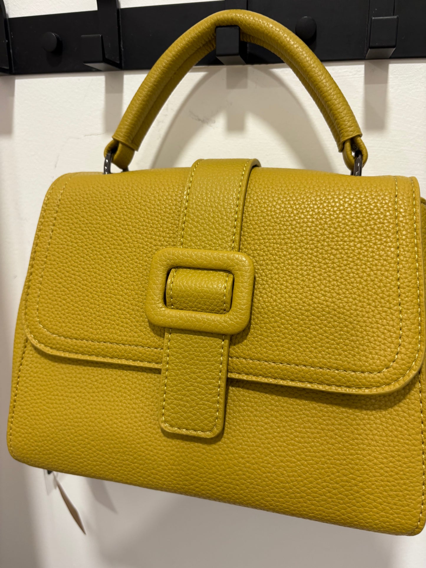 Small Satchel Bag with Top Handle