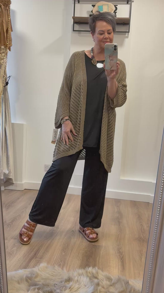 Longline, Crochet Cardigan